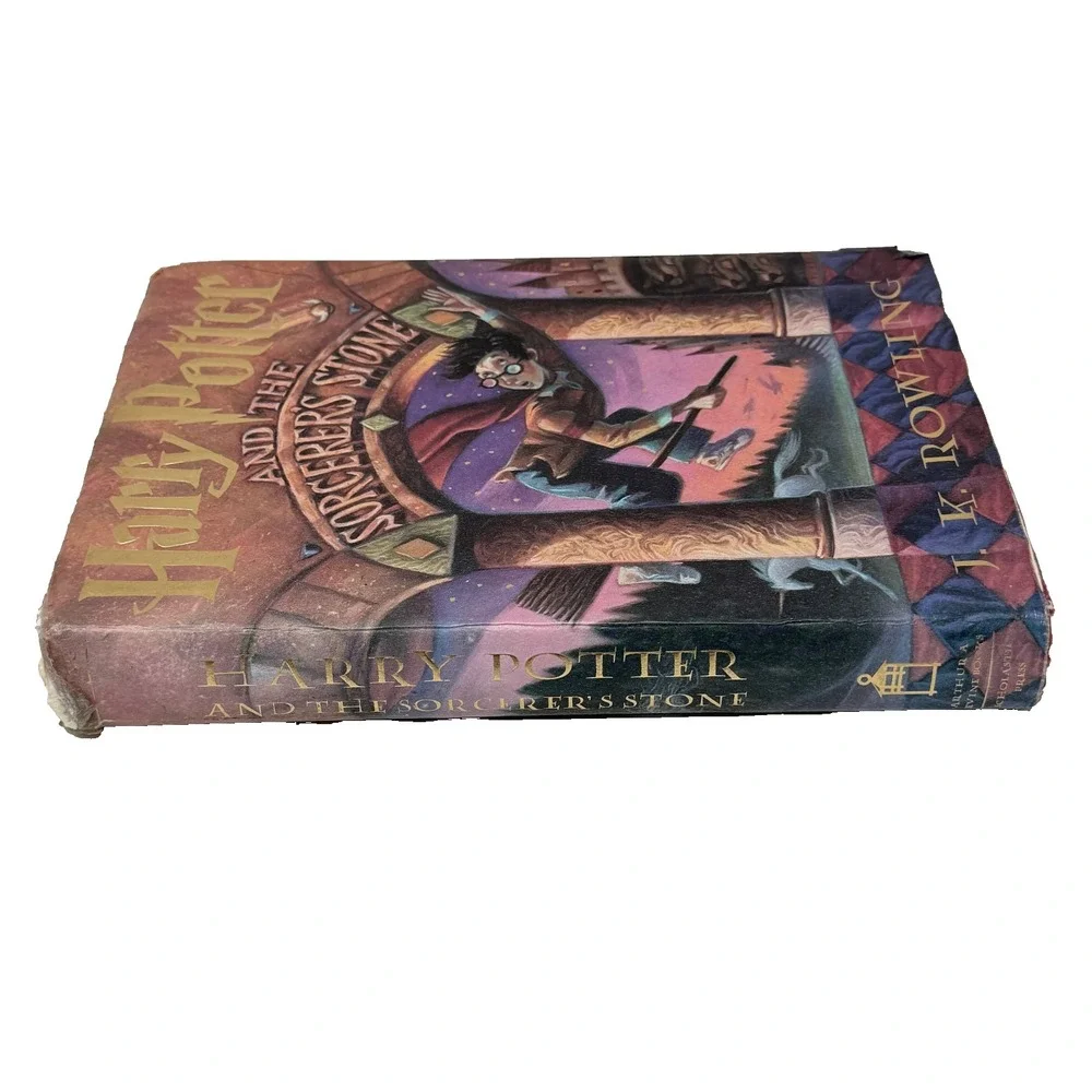 Harry‎ Potter Sorcerers Stone First American Edition 1998 Hardcover DJ